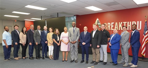 Mayor Messam and Italian Delegation
