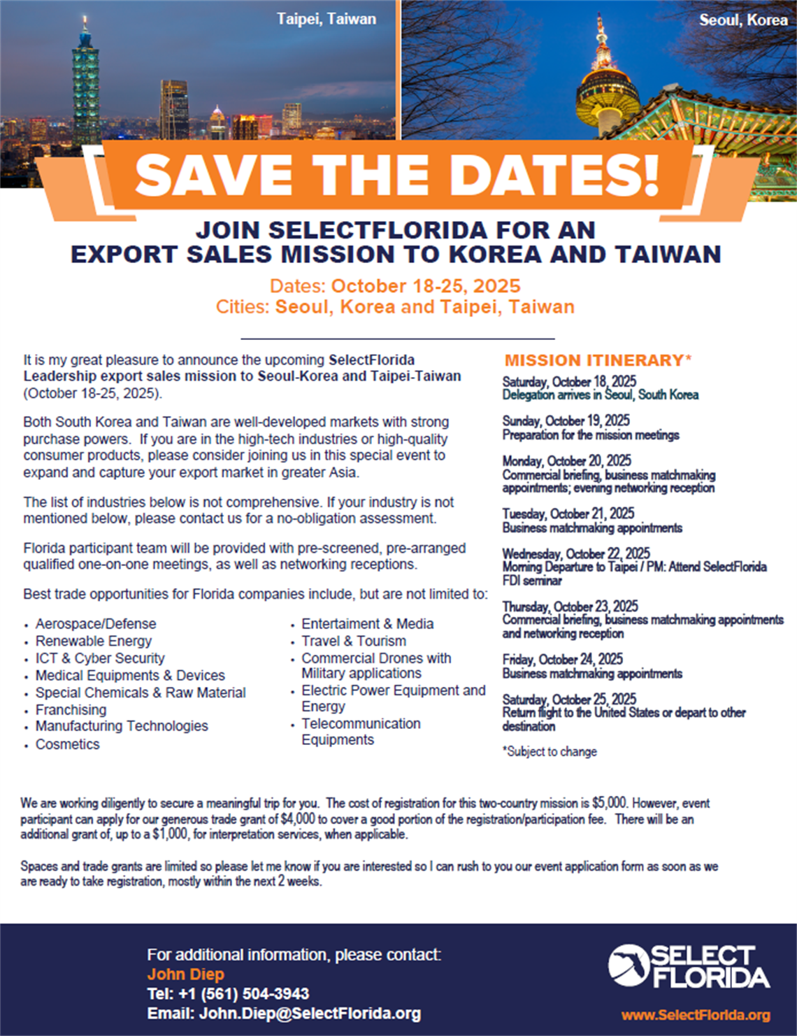 EXPORT SALES MISSION